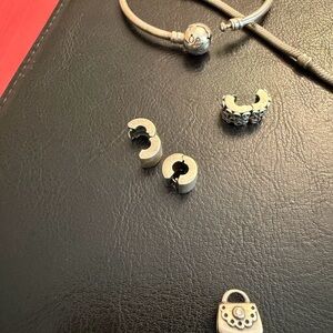 Pandora Authentic Sterling Silver Divider Charms